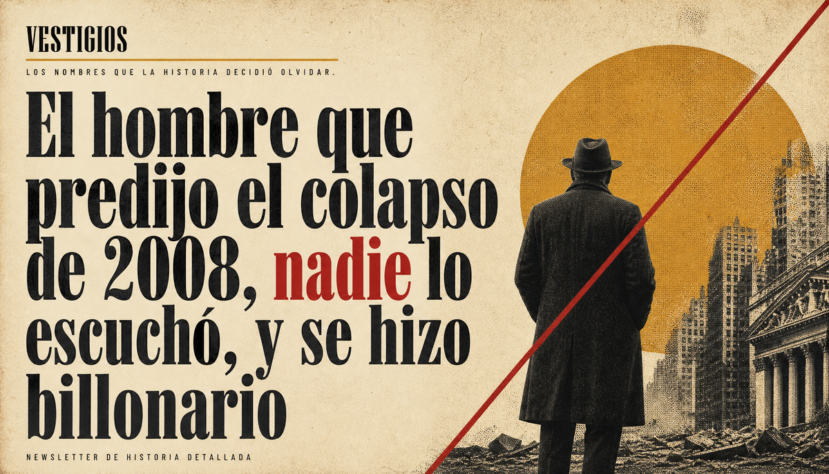 El hombre del ojo de vidrio que apostó contra el mundo