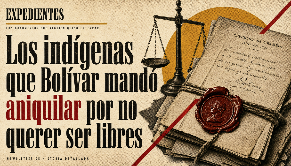 El general que prometía cadenas rotas y encontró pueblos que no las querían