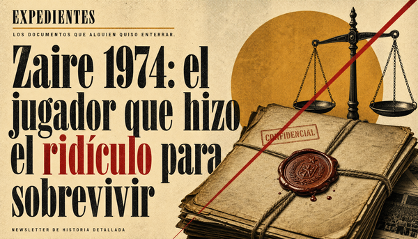 El hombre que corrió hacia el balón antes de tiempo