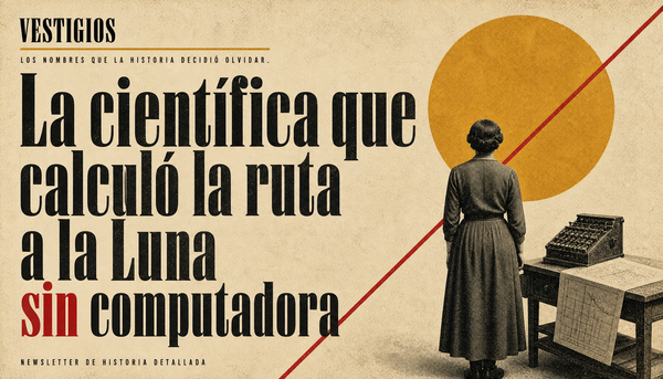 La mujer a la que los astronautas pidieron revisar los números de la máquina